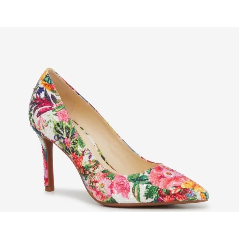 New - Jessica Simpson Nettles Pump 3.5" Covered Heel Ladies 6.5 M